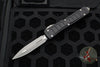 Microtech Ultratech II OTF Knife- Stepped Chassis- Double Edge- Black Handle- Apocalyptic Plain Edge Blade 122II-10 APS