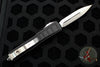 Microtech Ultratech II- Stepped Chassis- Black Double Edge OTF Knife Stonewash Plain Edge Blade 122II-10 S