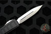 Microtech Ultratech II- Stepped Chassis- Black Double Edge OTF Knife Stonewash Plain Edge Blade 122II-10 S