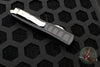 Microtech Ultratech II- Stepped Chassis- Black Double Edge OTF Knife Stonewash Plain Edge Blade 122II-10 S