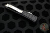 Microtech Ultratech II- Stepped Chassis- Black Double Edge OTF Knife Stonewash Full Serrated Blade 122II-12 S