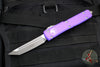 Microtech Ultratech OTF Knife- Tanto Edge- Purple Handle- Apocalyptic Blade 123-10 APPU