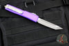 Microtech Ultratech OTF Knife- Tanto Edge- Purple Handle- Apocalyptic Blade 123-10 APPU