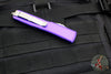 Microtech Ultratech OTF Knife- Tanto Edge- Purple Handle- Apocalyptic Blade 123-10 APPU