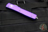 Microtech Ultratech OTF Knife- Tanto Edge- Purple Handle- Apocalyptic Blade 123-10 APPU