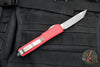 Microtech Ultratech OTF Knife- Tanto Edge- Red Handle- Apocalyptic Blade 123-10 APRD