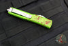 Microtech Ultratech OTF Knife- Tanto Edge- Zombietech Handle- Stonewash Blade 123-10 Z