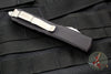 Microtech Ultratech OTF Knife- Tanto Edge- Black Handle- Apocalyptic Full Serrated Blade 123-12 AP