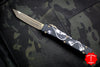 Microtech Ultratech OTF Knife- Tanto Edge- DEATH CARD Handle- Bronzed Apocalyptic Blade 123-13 DCS