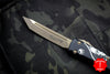 Microtech Ultratech OTF Knife- Tanto Edge- DEATH CARD Handle- Bronzed Apocalyptic Blade 123-13 DCS