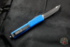 Microtech Ultratech Blue Tanto Edge OTF Knife Black Blade 123-1 BL