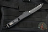 Microtech Ultratech OTF Knife- Tanto Edge- Tactical- Black Handle- Black Blade and Hardware 123-1 T