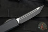 Microtech Ultratech OTF Knife- Tanto Edge- Tactical- Black Handle- Black Blade and Hardware 123-1 T