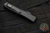 Microtech Ultratech OTF Knife- Tanto Edge- Tactical- Black Handle- Black Blade and Hardware 123-1 T
