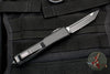 Microtech Ultratech OTF Knife- Tactical- Black Handle- Black Part Serrated Blade 123-2 T