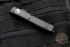 Microtech Ultratech OTF Knife- Tactical- Black Handle- Black Part Serrated Blade 123-2 T