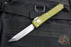 Microtech Ultratech OTF Knife- OD Green Handle- Satin Blade 123-4 OD