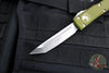 Microtech Ultratech OTF Knife- OD Green Handle- Satin Blade 123-4 OD