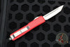 Microtech Ultratech OTF Knife- Tanto Edge- Red Handle With Satin Blade 123-4 RD