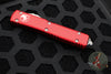 Microtech Ultratech OTF Knife- Tanto Edge- Red Handle With Satin Blade 123-4 RD