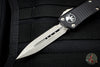 Microtech Troodon Double Edge OTF knife Black with Stonewash Blade 138-10