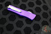 Microtech Troodon OTF knife- Double Edge- Purple Handle- Stonewash Blade 138-10 PU