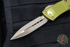 Microtech Troodon OTF knife- Double Edge- OD Green with Bronze Apocalyptic Blade 138-13 APOD