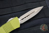 Microtech Troodon OTF knife- Double Edge- OD Green with Bronze Apocalyptic Blade 138-13 APOD