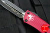 Microtech Troodon RED Double Edge OTF knife with Black Blade 138-1 RD