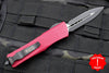 Microtech Troodon RED Double Edge OTF knife with Black Blade 138-1 RD