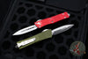 Microtech Troodon OD Green Double Edge OTF knife with Satin Blade 138-4 OD