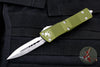 Microtech Troodon OD Green Double Edge OTF knife with Satin Blade 138-4 OD