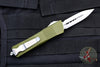 Microtech Troodon OD Green Double Edge OTF knife with Satin Blade 138-4 OD