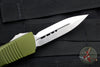 Microtech Troodon OD Green Double Edge OTF knife with Satin Blade 138-4 OD