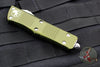 Microtech Troodon OD Green Double Edge OTF knife with Satin Blade 138-4 OD