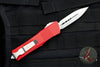 Microtech Troodon Red Double Edge OTF knife with Satin Blade 138-4 RD