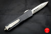 Microtech Troodon Double Edge OTF knife Black with Satin Blade 138-4