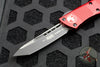 Microtech Troodon Tanto Edge OTF knife Red with Black Blade 140-1 RD
