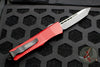 Microtech Troodon Tanto Edge OTF knife Red with Black Blade 140-1 RD