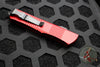 Microtech Troodon Tanto Edge OTF knife Red with Black Blade 140-1 RD