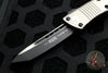 Microtech Troodon Tanto Edge OTF knife Titanium Gray with Black Blade 140-1 TG