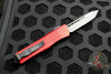Microtech Troodon Tanto Edge OTF knife Red with Black Full Serrated Edge Blade 140-3 RD