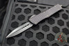 Microtech Combat Troodon OTF Knife- Delta -Shadow- Double Edge- Black Frag Handle-Black DLC Blade- HW Nickel Boron Internals 142-1CT-DSH