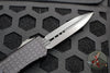 Microtech Combat Troodon OTF Knife- Delta -Shadow- Double Edge- Black Frag Handle-Black DLC Blade- HW Nickel Boron Internals 142-1CT-DSH