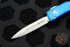 Microtech UTX-70 Blue Double Edge (OTF) Stonewash Blade 147-10 BL