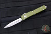 Microtech UTX-70 OTF Knife- Double Edge- OD Green With Stonewash Blade 147-10 OD