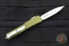 Microtech UTX-70 OTF Knife- Double Edge- OD Green With Stonewash Blade 147-10 OD