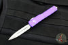 Microtech UTX-70 Purple Double Edge (OTF) Stonewash Blade 147-10 PU