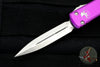 Microtech UTX-70 (OTF) Knife- Double Edge- Violet Handle With Stonewash Blade 147-10 VI
