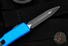 Microtech UTX-70 Blue Double Edge (OTF) Black Blade 147-1 BL